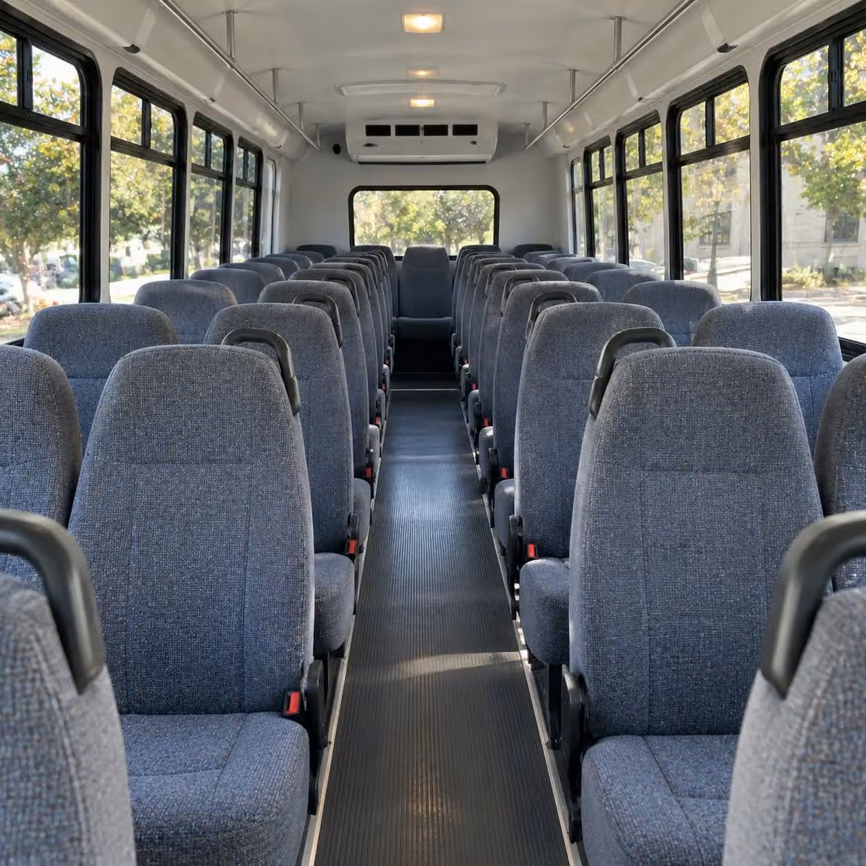 30 passenger minibus inside
