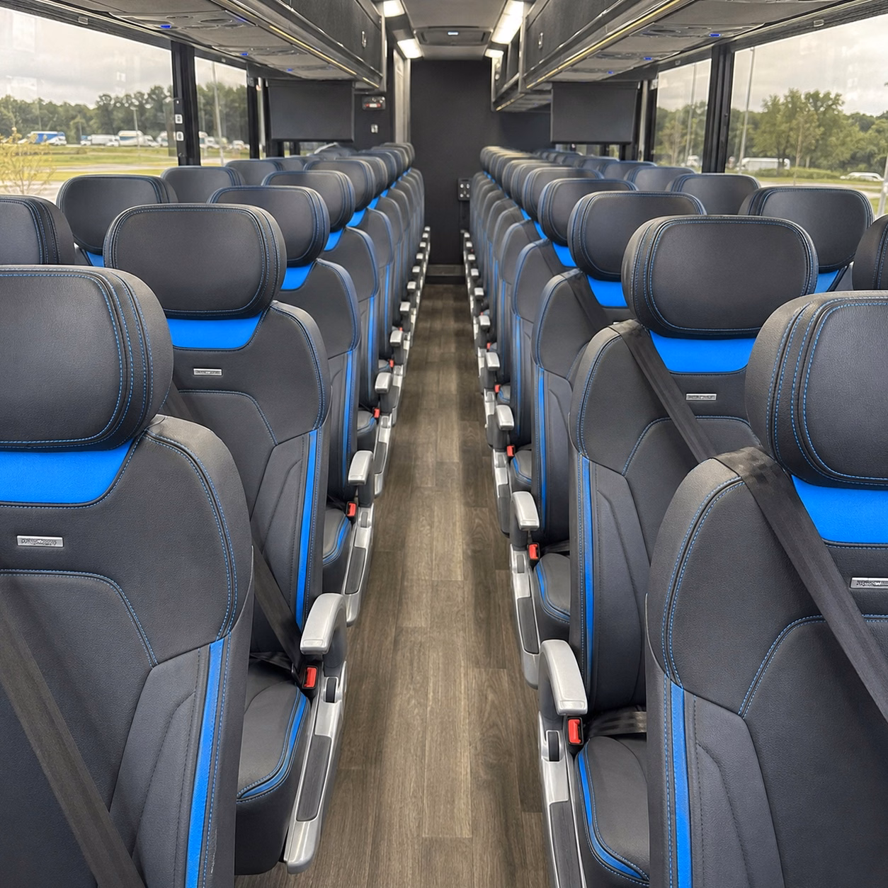 how distance and duration affect charter bus rental rates in lawrence