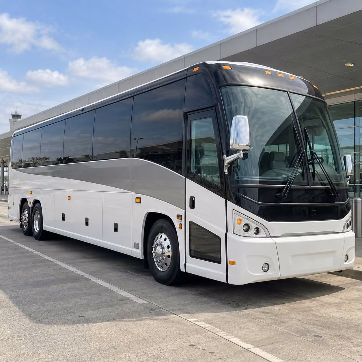 shuttle guests between lawrence ceremony and reception venues without the parking headache