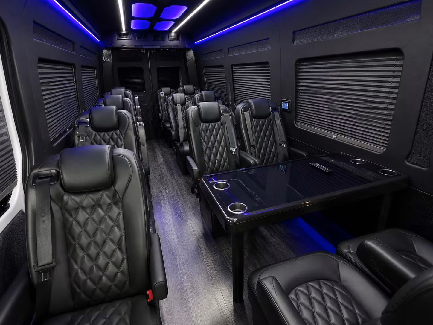 sprinter van with driver interior