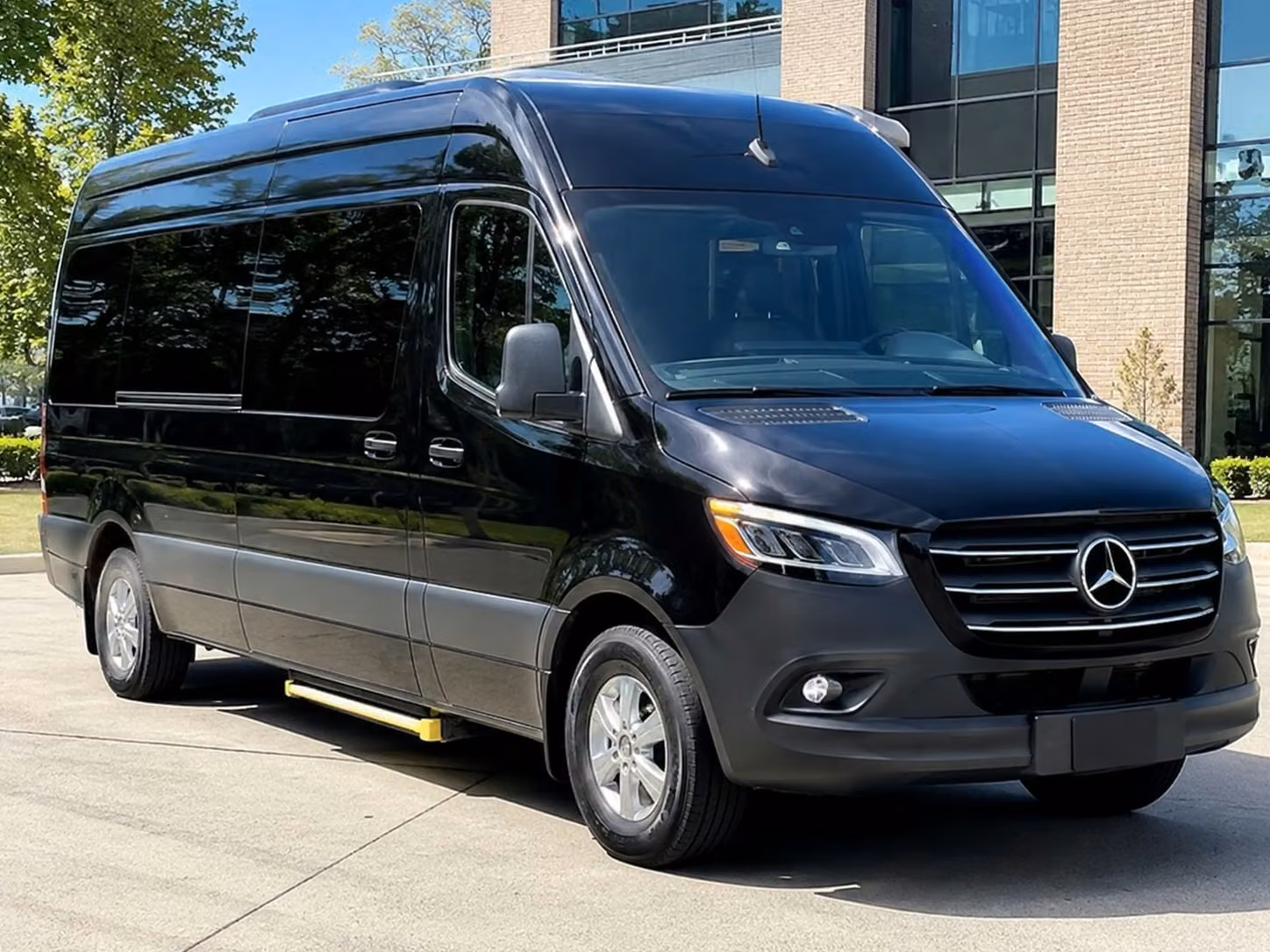 sprinter van with driver